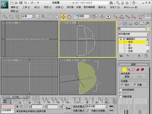 3DMAX尝试制作向日葵的面片建模教程(3dmax尝试制作向日葵的面片建模教程图片)