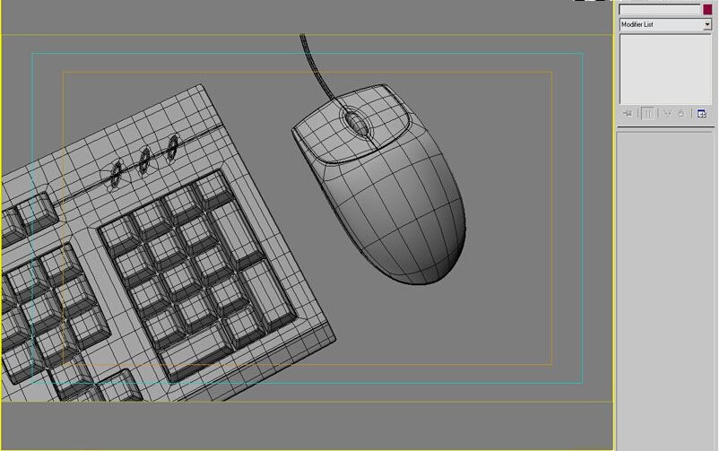 3ds max教程-键盘的建模过程(3dmax键盘模型教程)